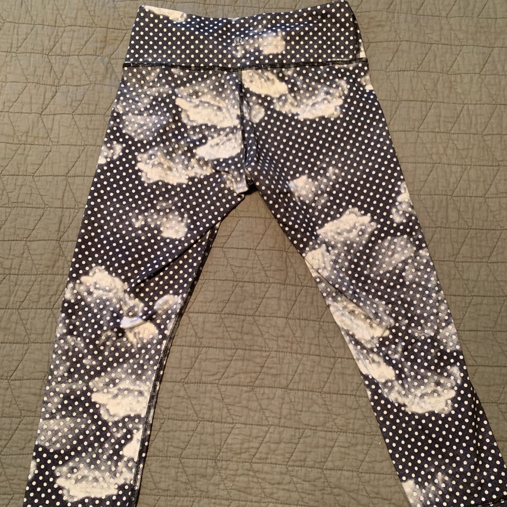 Lululemon wunder under cropped leggings